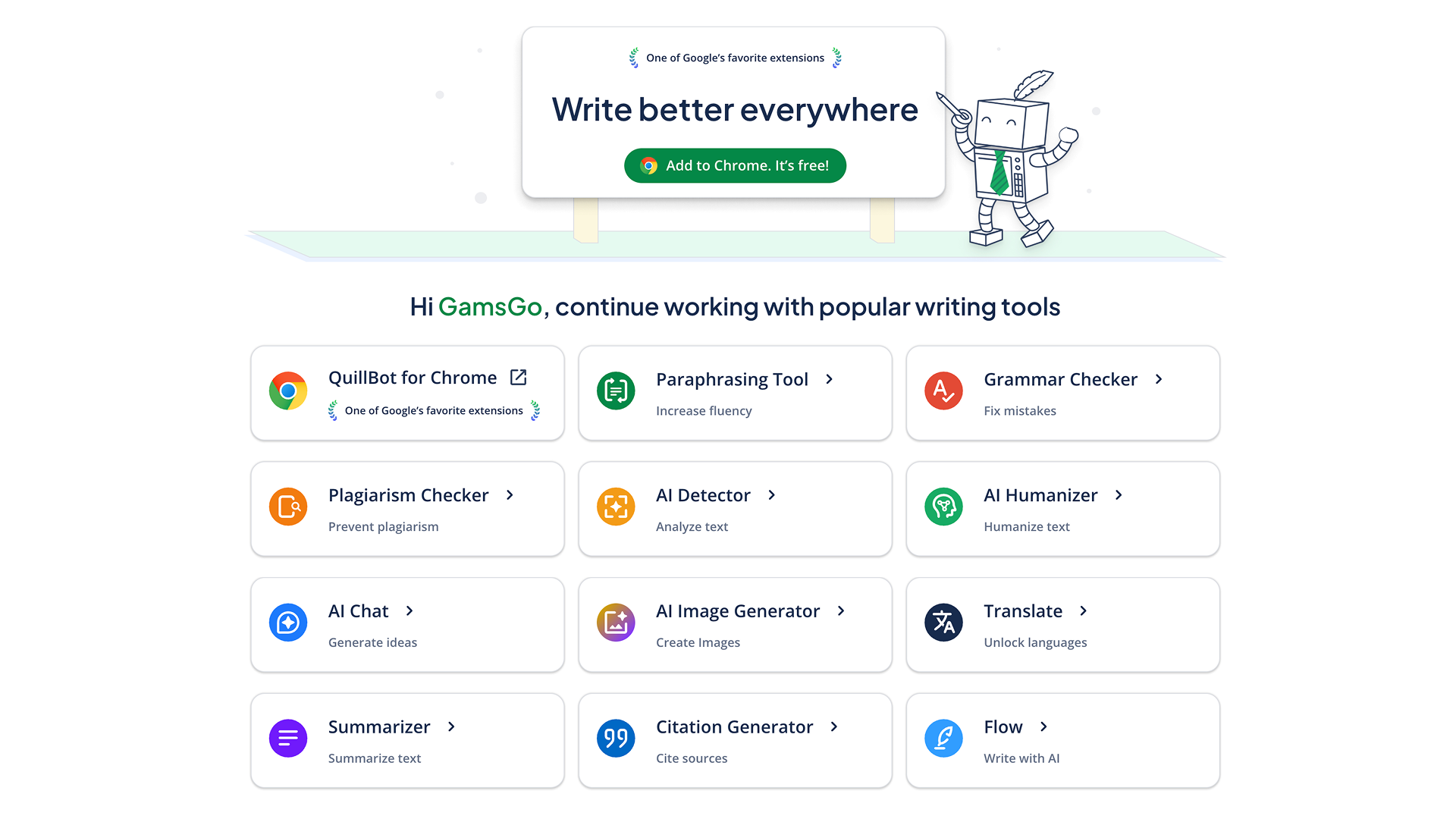 Upgrade to Quillbot Premium