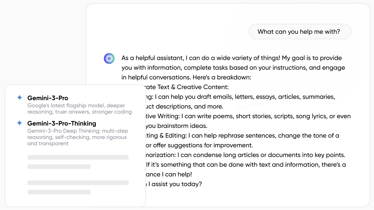 Chat with Gemini 3.1 Pro for Free
